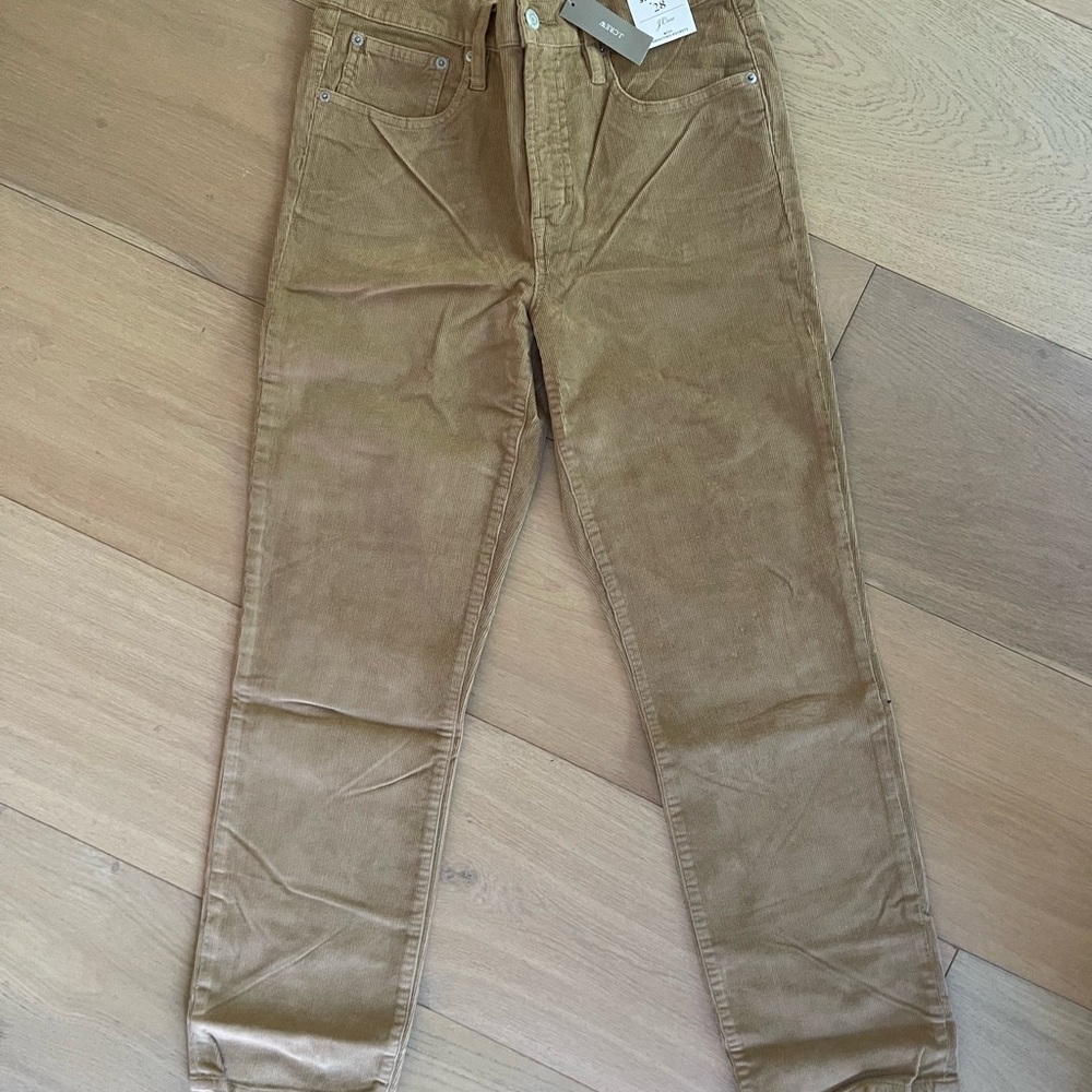 J. Crew Women’s Vintage Slim Straight Corduroy Pant